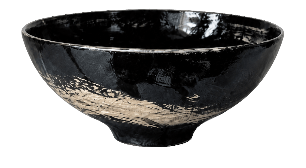Hand-thrown stoneware bowl